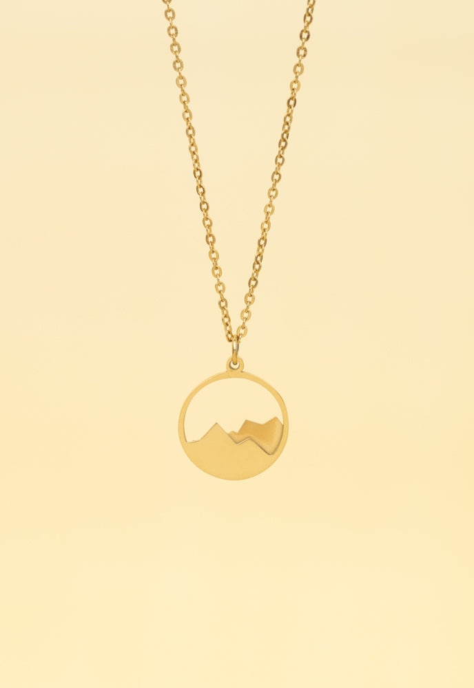 Elevation Necklace In Gold