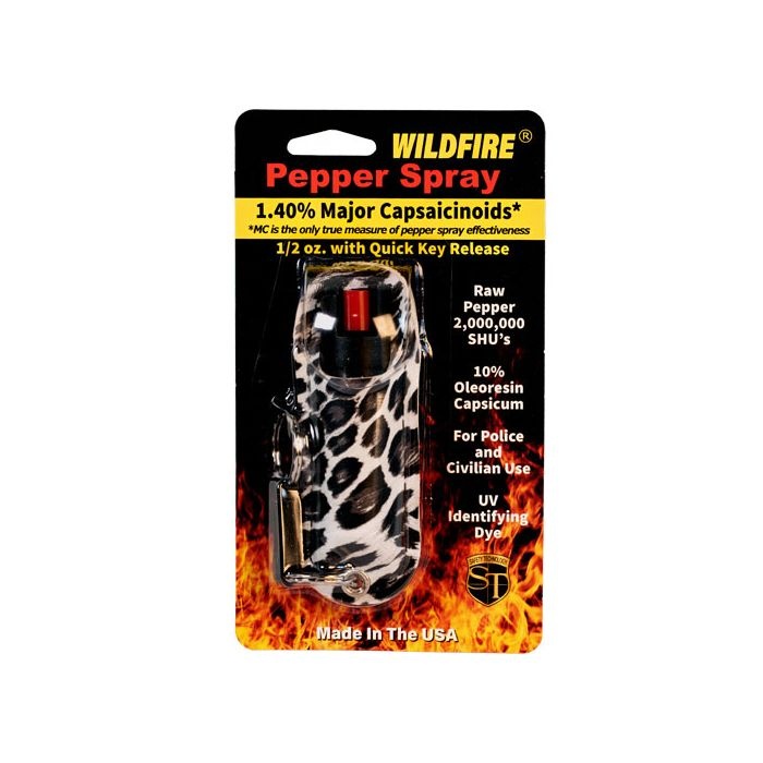 Wildfire 1.4% Mc 1/2 Oz Halo Holster Leopard Black/White