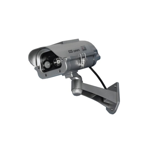 Solar Powered Dummy Camera With Motion Activated Flashing Led