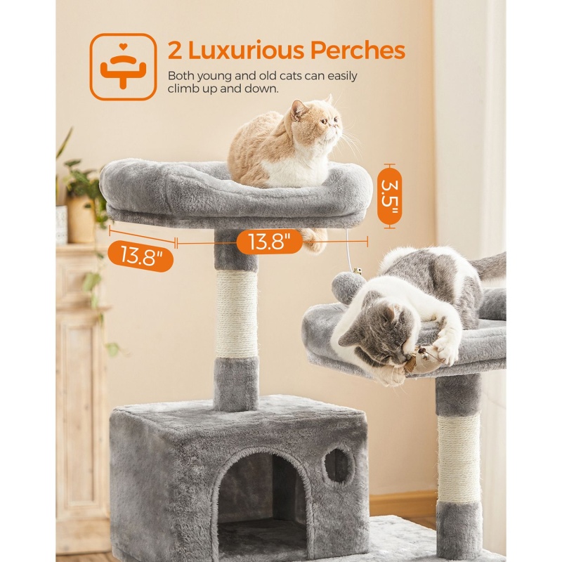 Dual Platforms Cat Tree