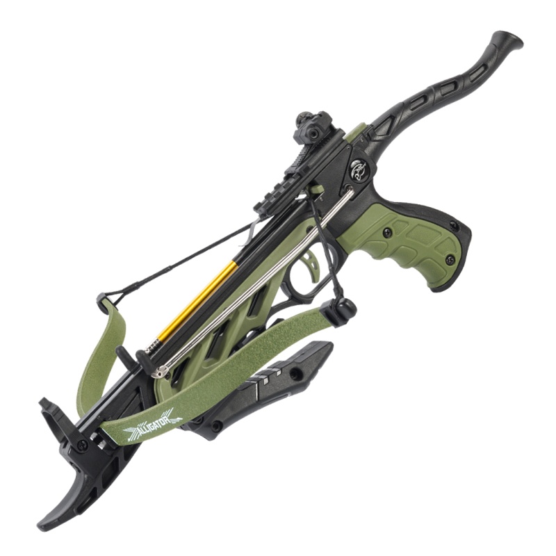 Man Kung Green Professional Alligator Pistol Crossbow
