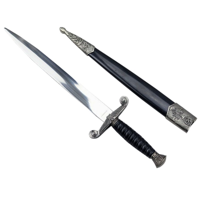 13" Stainless Steel German Style Dagger With Sheath