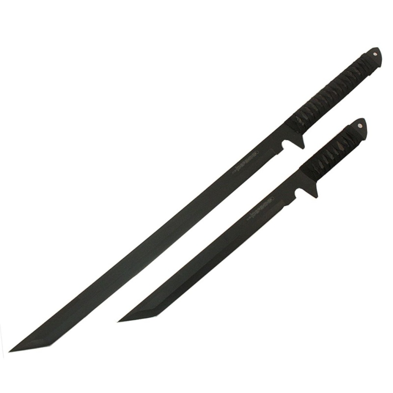 27" Sword Set 2 In 1 Carbon Steel Sword