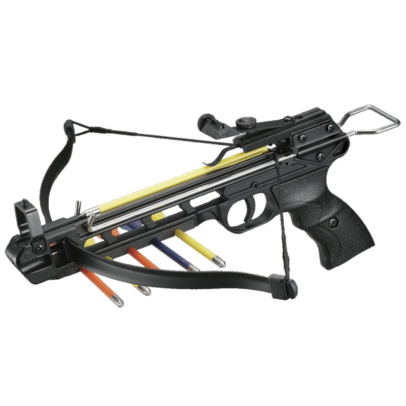 50Lbs Pistol Crossbow With 5 Plastic Arrows