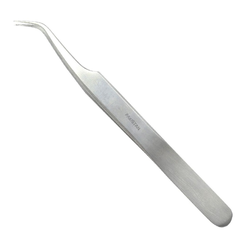 Bdeals Precision Tweezer For Ingrown Hair Steel Fine Tip Curve Style Pointy End