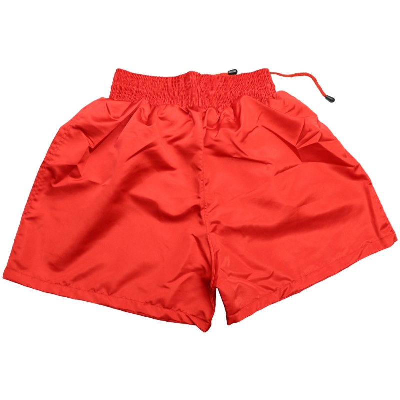 Last Punch Red Color Satin Mma Kick Boxing Shorts