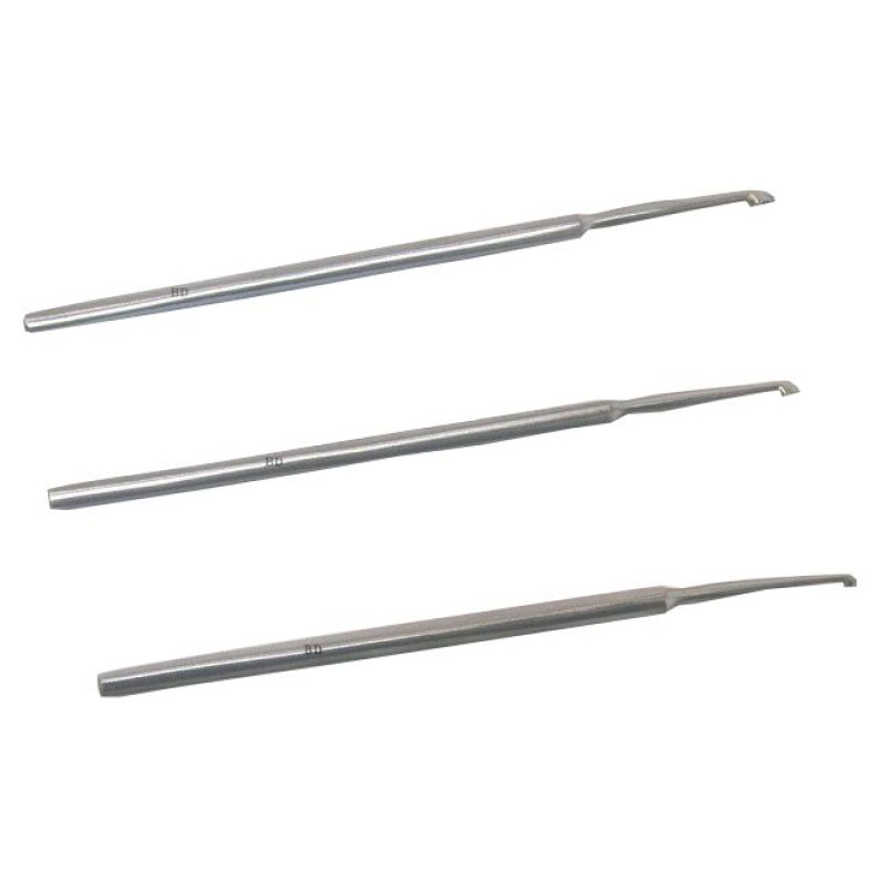 3 Pcs Meyhoefer Chalazion Ear Curette Set
