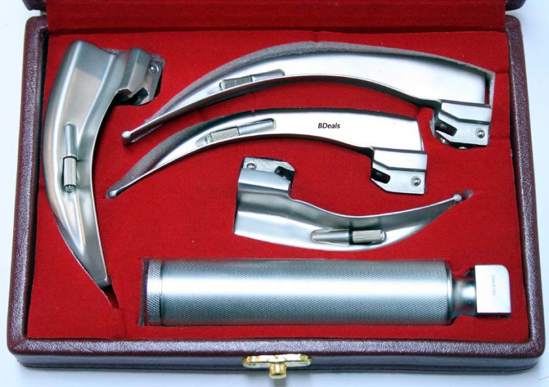Emt Laryngoscope Mac Set Anesthesia