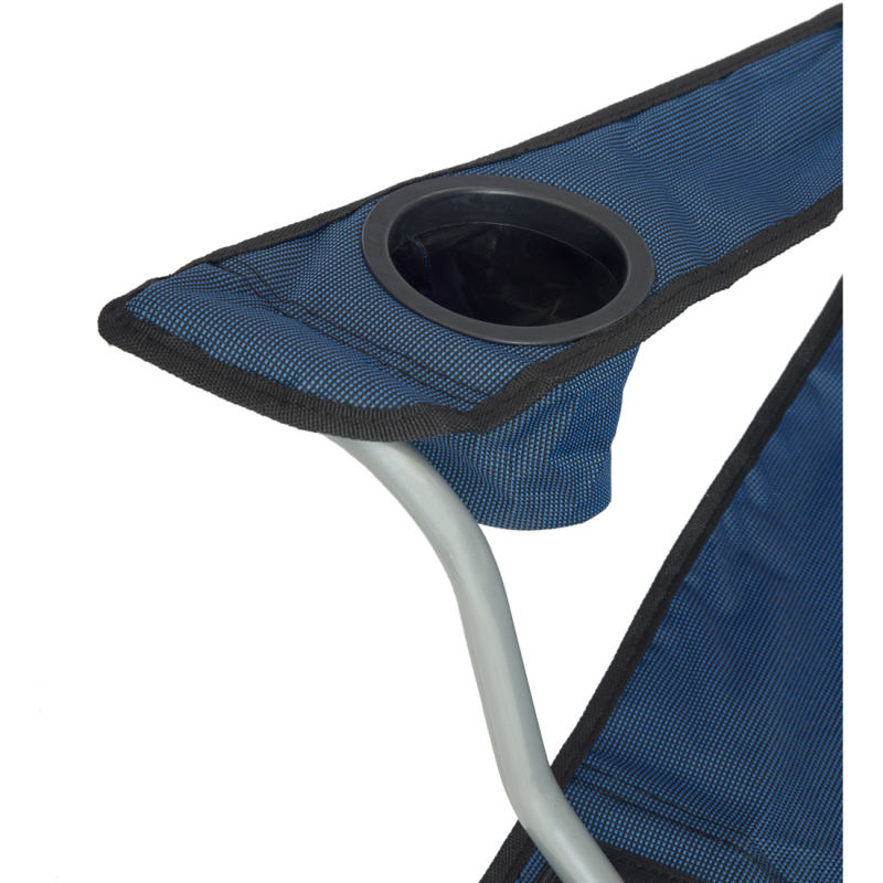 Deluxe Folding Chair, Navy
