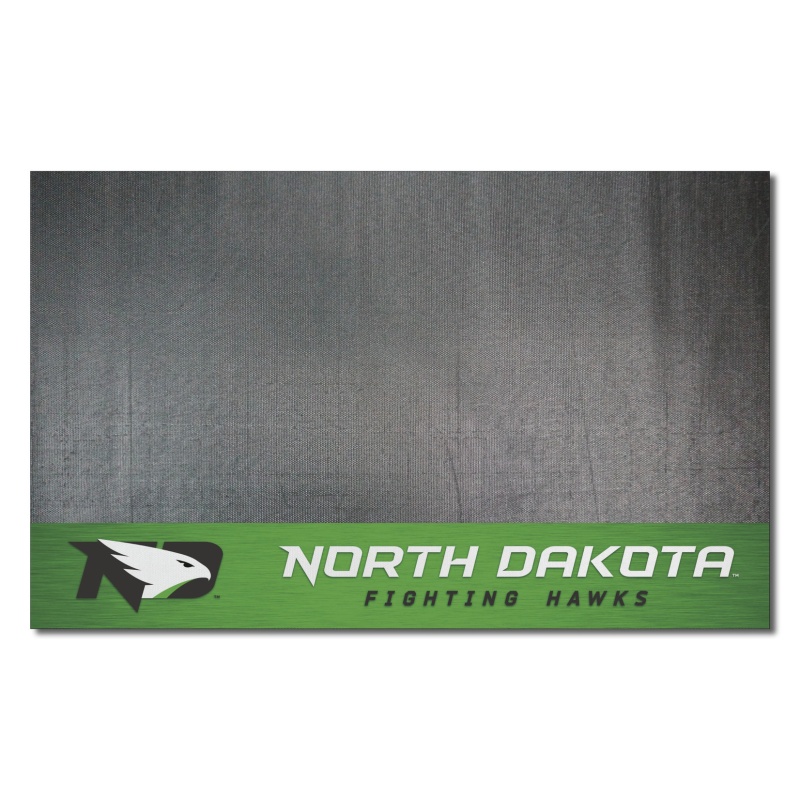North Dakota Fighting Hawks Vinyl Grill Mat
