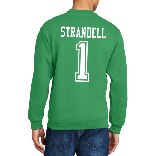 #1 Sam Strandell Nd Football Sport Adult Crew