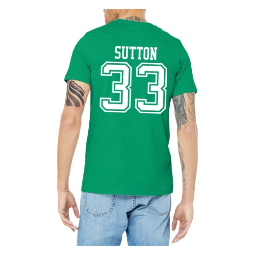 #33 Jett Sutton Nd Football Sport Adult Tee