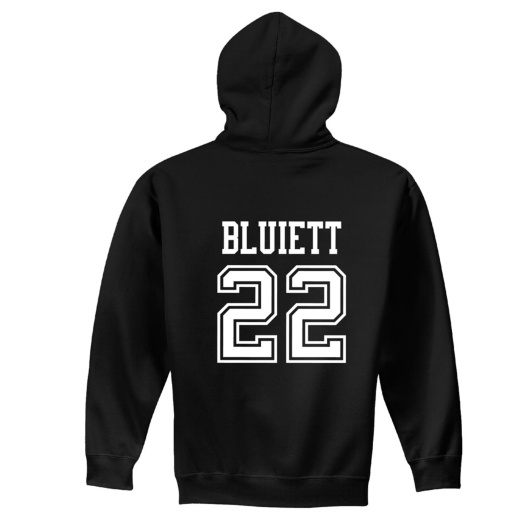 #22 Antonio Bluiett Nd Football Sport Youth Hood