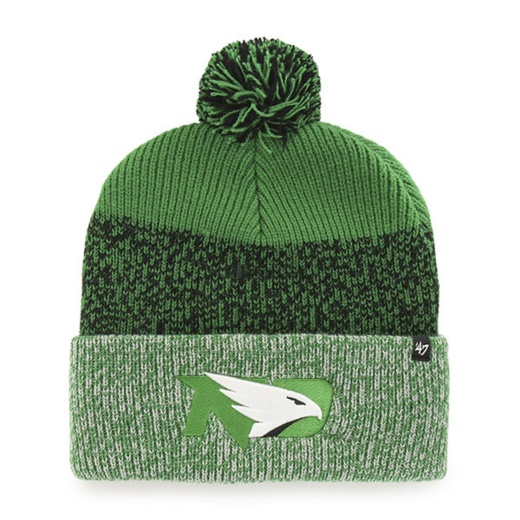 North Dakota Fighing Hawks Static Cuff Knit With Pom