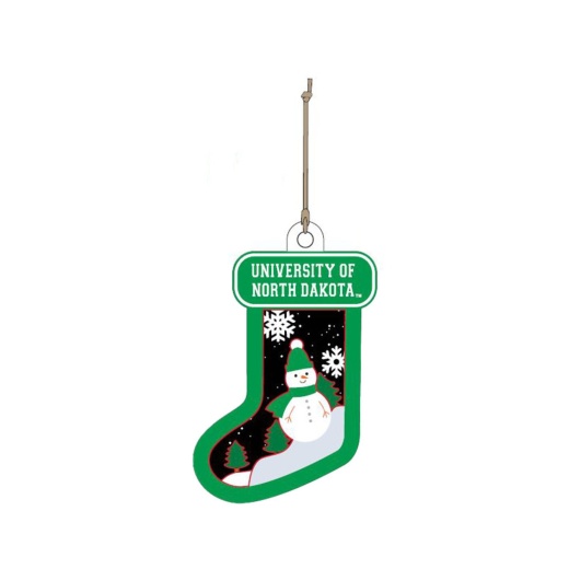 Und Snowman Stocking Ornament