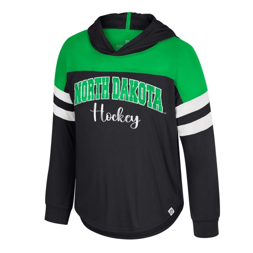 Girls Reflection Hooded Long Sleeve Tee