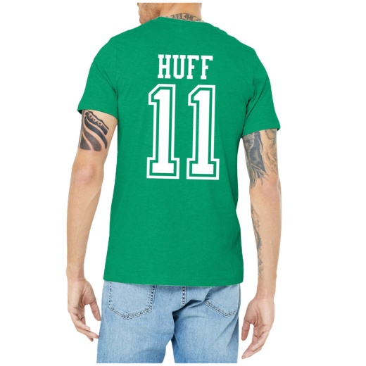 #11 Morgan Huff Nd Soccer Sport Adult Tee