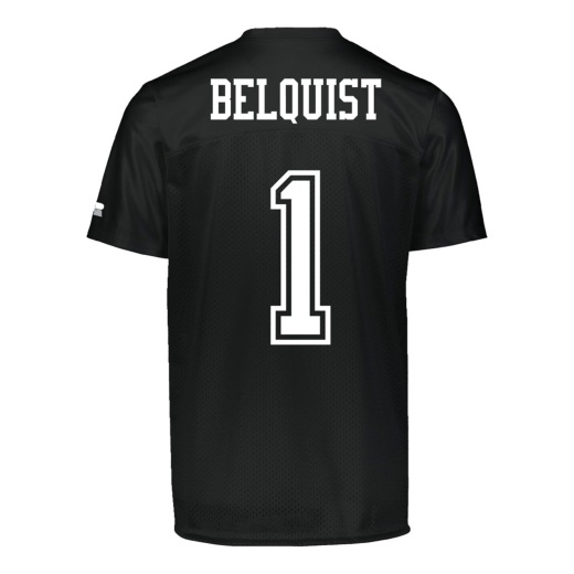 #1 Bo Belquist Fan Football Jersey Adult