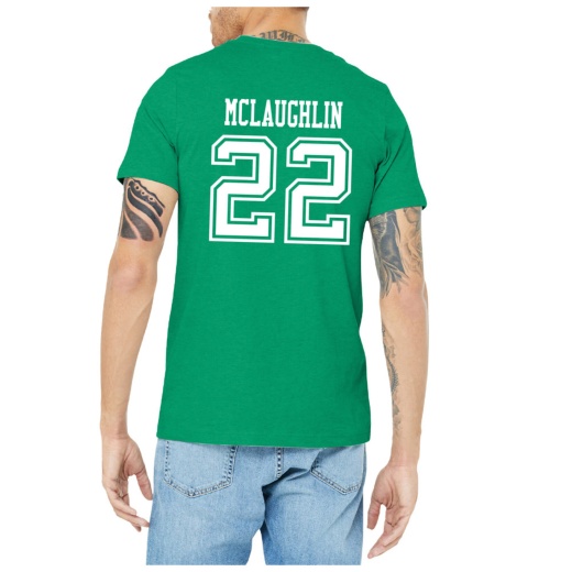 #22 Owen Mclaughlin Nd Hockey Sport Adult Tee