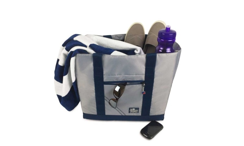 Silver Spinnaker All-Day Tote