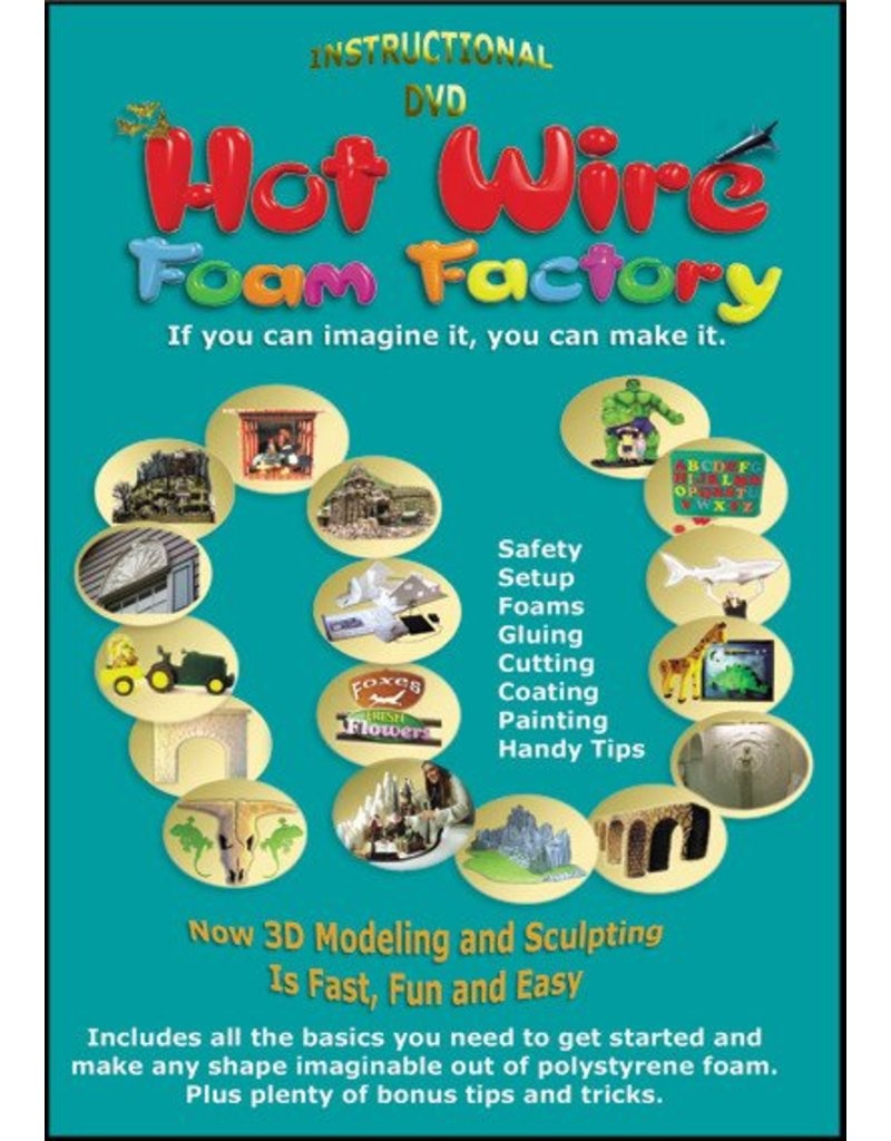 Hot Wire Foam Factory K44 Pro 2-In-1 Kit (Freehand Router & 8" Hot Knife)