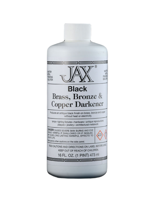 Jax Instant Brass and Copper Cleaner 16 Ounce Bottle 