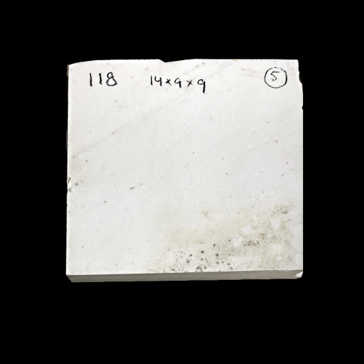 Sivek - Thassos Greek White Marble 14X9x9 118Lbs