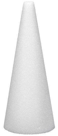 Styrofoam Cone 9''X3'' - Unique Decorations for Your Event
