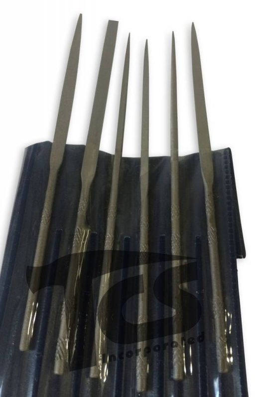 Small Steel Needle File Set Fine 6Pc - Just Sculpt