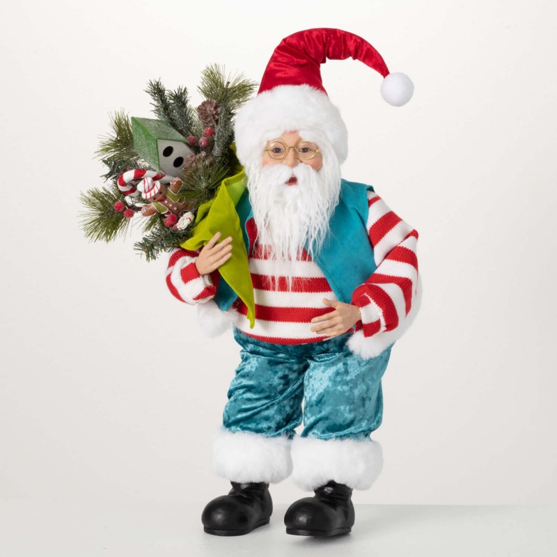 Cheerful Holly Jolly Santa