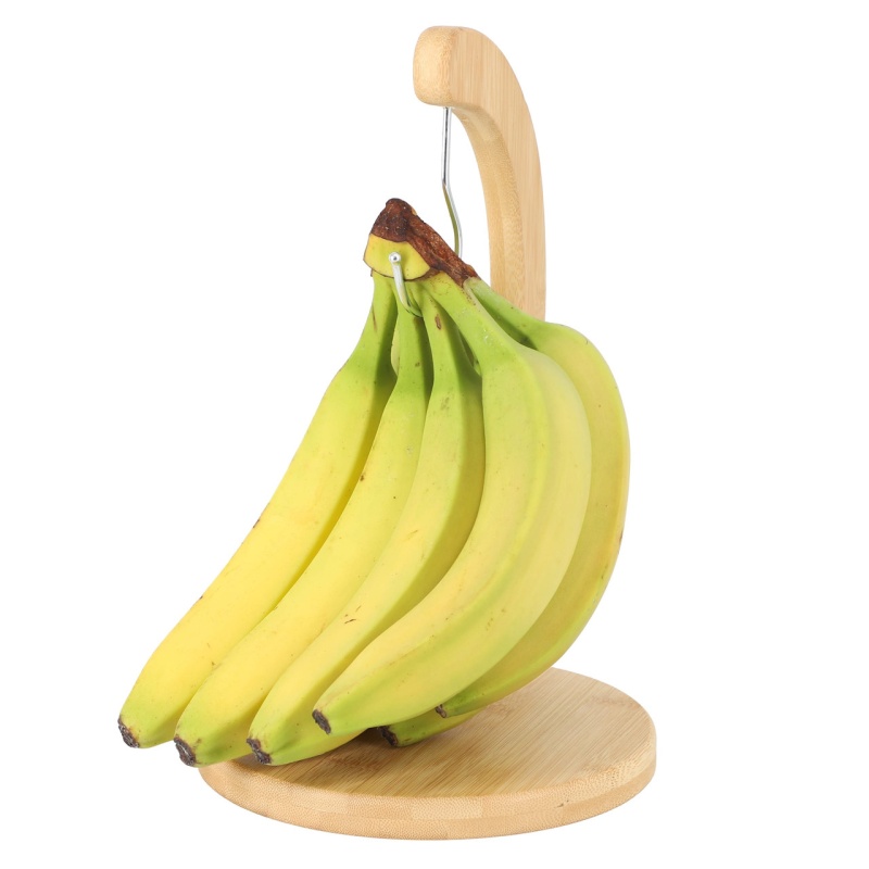 Megachef Bamboo Wood Banana Hanger
