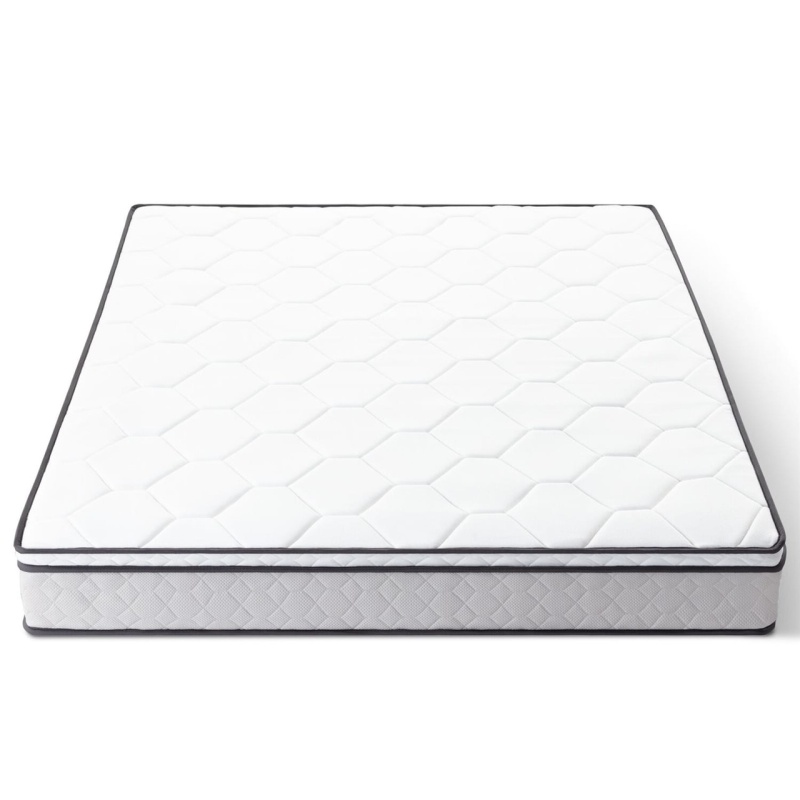 Twin Size 8-Inch Plush Memory Foam Innerspring Hybrid Mattress