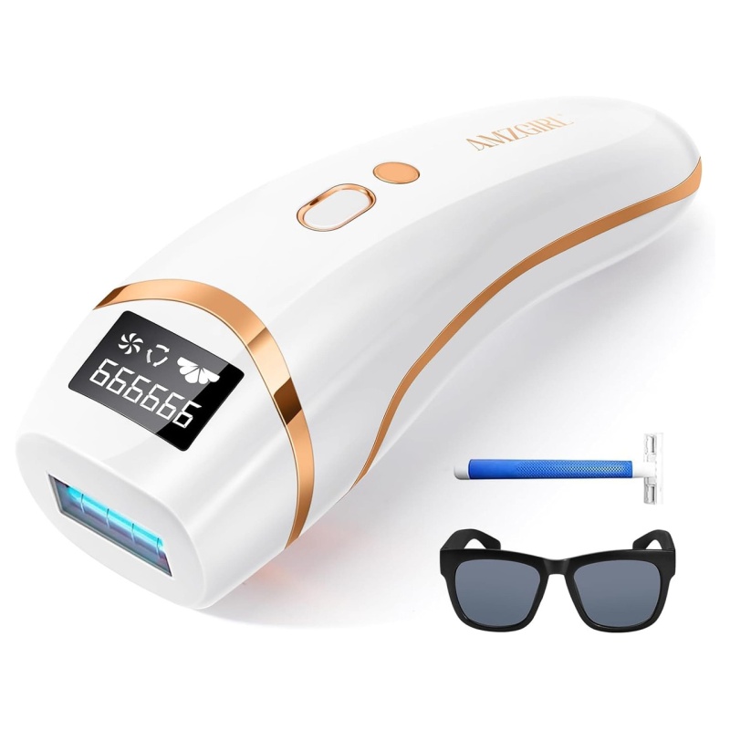 Laser Hair Removal For Women And Men, Ipl Hair Removal 999,999 Flashes Permanent Hair Removal Devic