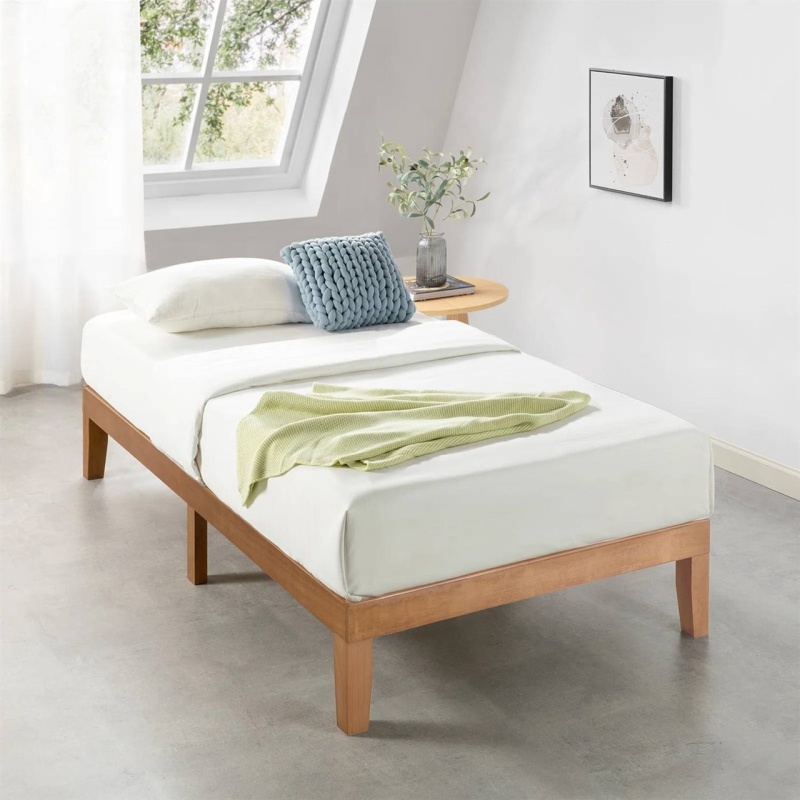 Twin XL Solid Wood Platform Bed Frame