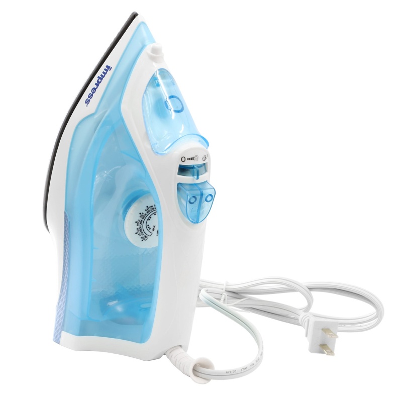 Impress Mid-Sized Spray Steam And Dry Iron In Blue With Nonstick Soleplate
