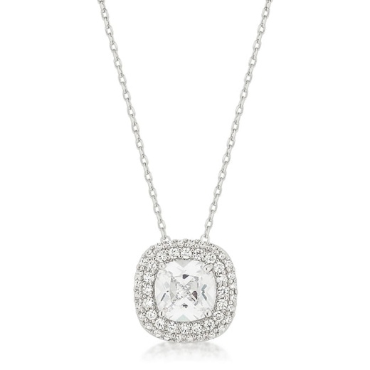 Pave Halo Pendant by Smith Distributors