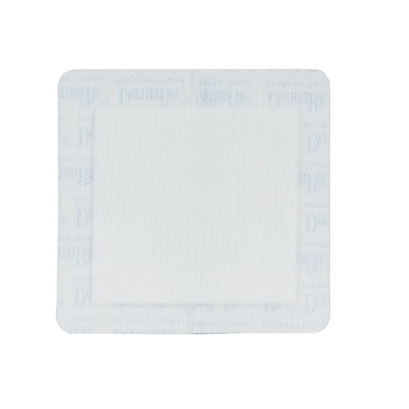 Sterile Gauze Wound Dressing With Adhesive Border 4" X 8" 25/Bx