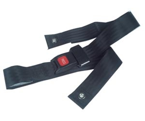 Seat Belt For Wheelchairs Auto Type Color: Black