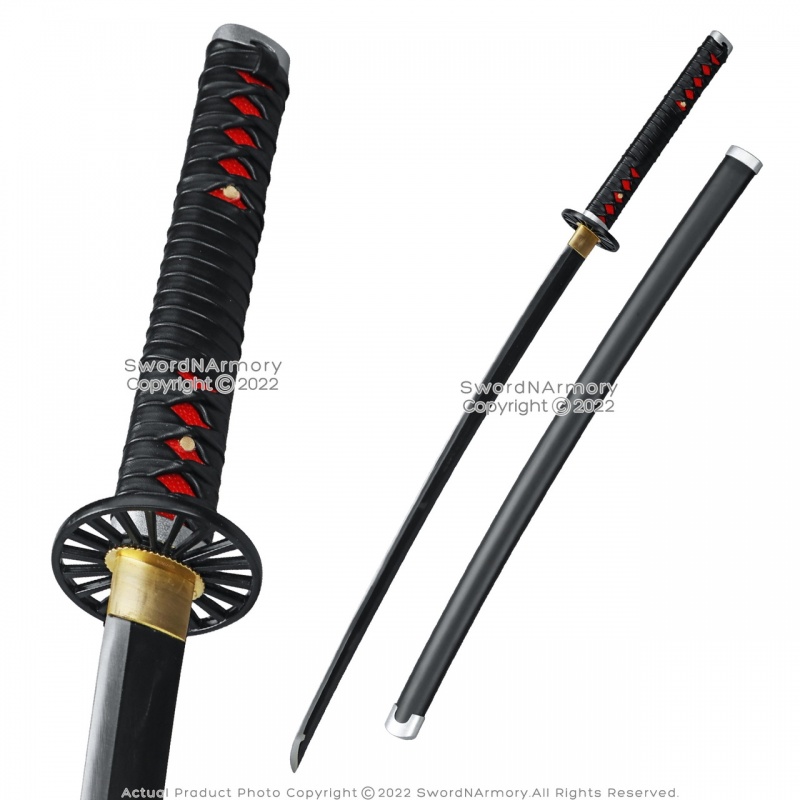 41" Functional Tanjiro Demon Killer Nichirin Katana 1045 Steel Sharp Full Tang