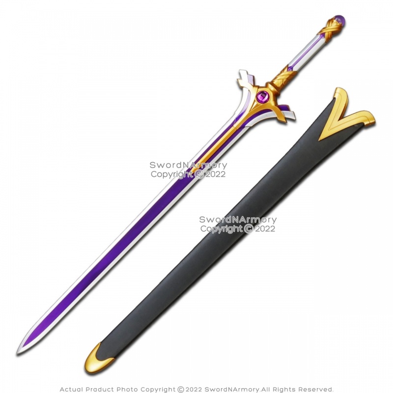 42" Radiant Light Asuna Yuki Alicization Sword Art Rapier Stainless Steel Anime