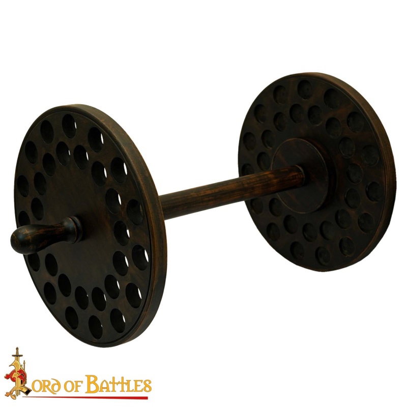 Walking Cane Display Stand Handcrafted From Genuine Hardwood