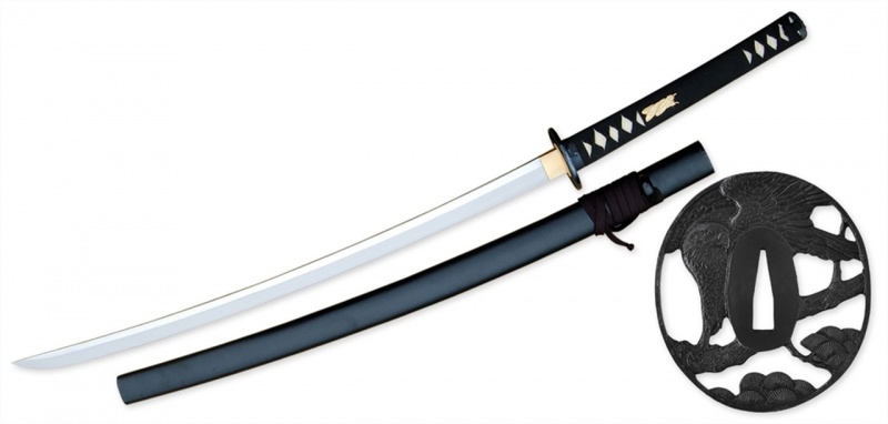 Raptor Katana, Shobu Zukuri By Paul Chen / Cas Hanwei