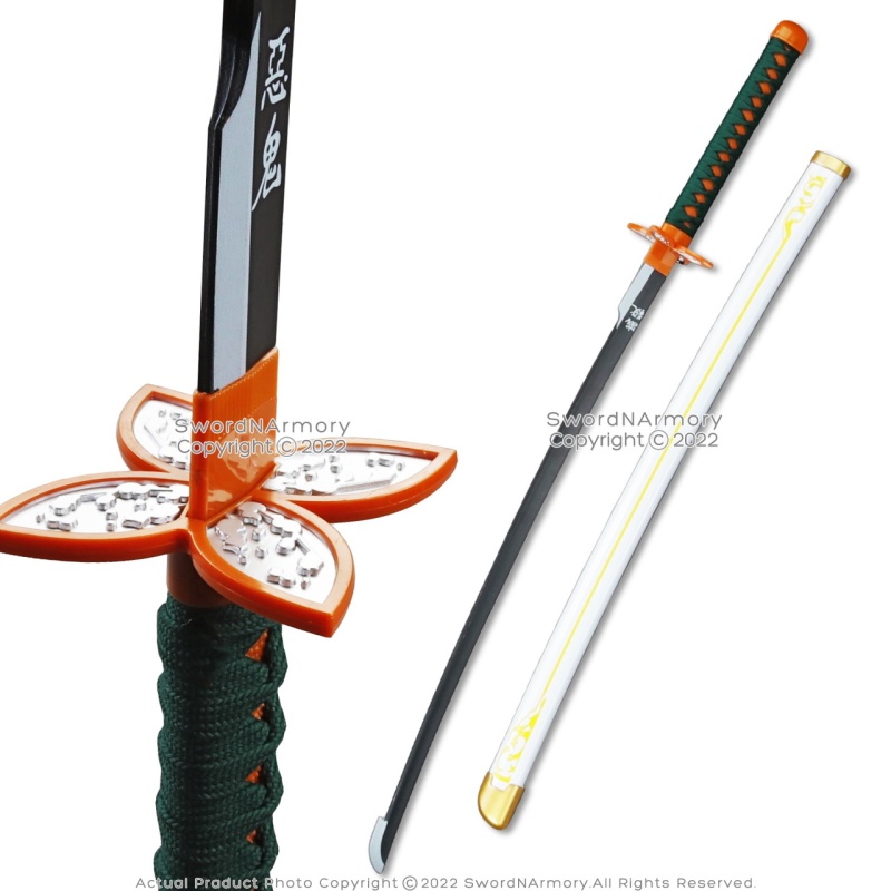 40" Abs Plastic Blade Shinobu Kocho Nichirin Katana Samurai Sword Demon Anime