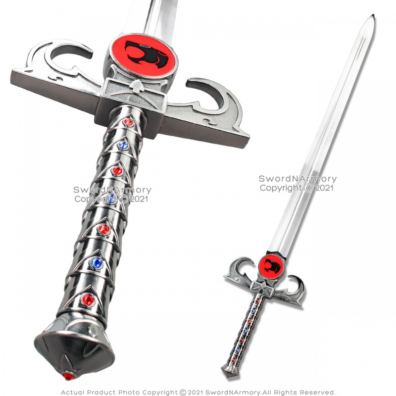 47" Fantasy Cats Sword Of Omens Steel Thundera Roleplay Cosplay Costume Scabbard