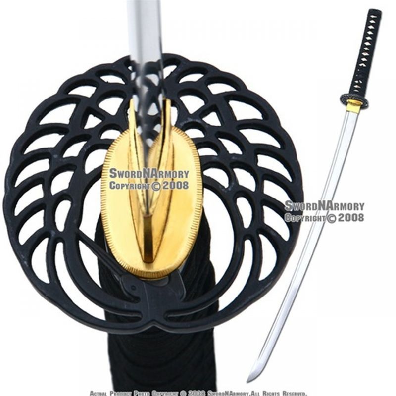 Musashi Crane Samurai Katana Sword Sharp