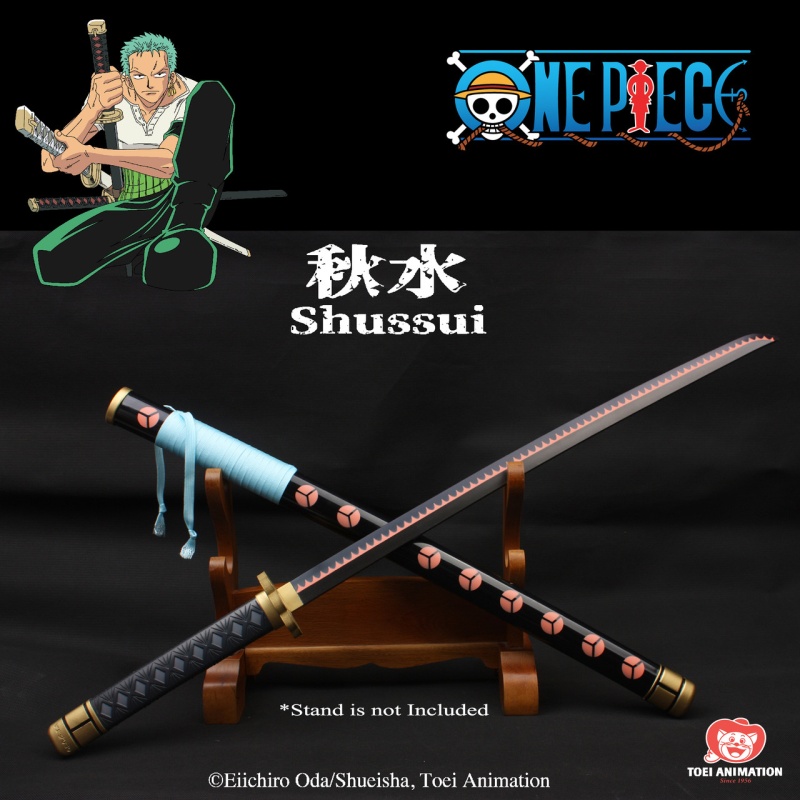 Official License One Piece 41" Foam Roronoa Zoro Katana Anime Swords Shussui