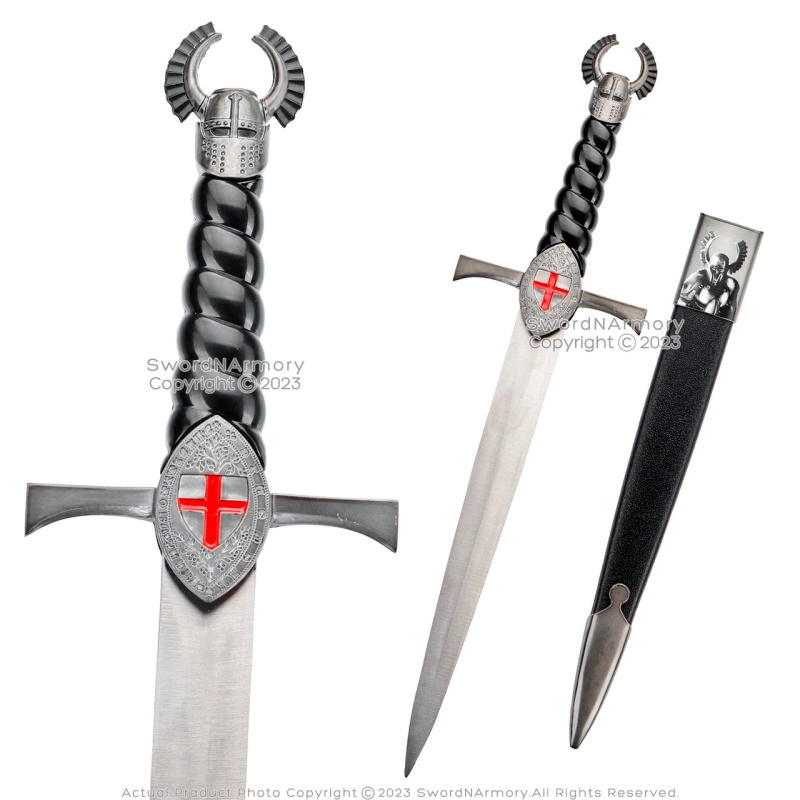 15-Inch Knight Family Decorative Dagger, Style 5