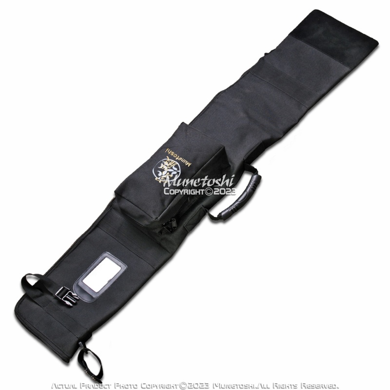 50" Long Munetoshi Dojo Sword Carrying Bag For Katana Iaito Bokken Shinai Bo Jo