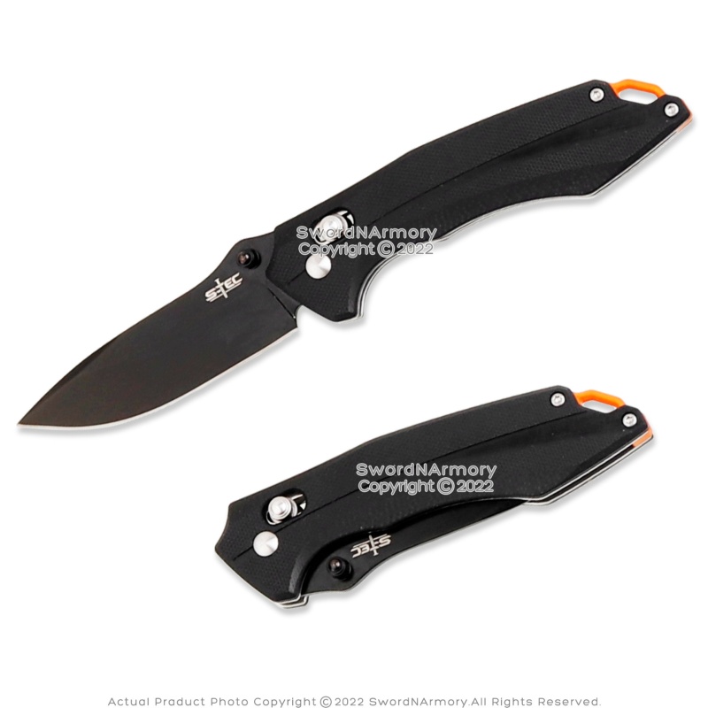Style 1 2 3 4 Axis Lock 7.5" S-Tec G10 Handle 8Cr14mov Blade Tactical Folding Knife