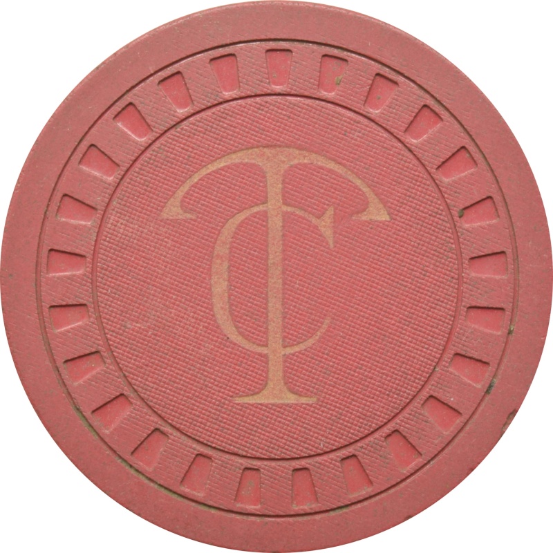Turf Club Illegal Casino Hot Springs Arkansas Red Chip